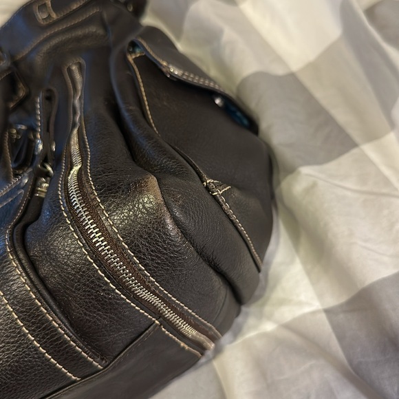 🔆LONGCHAMP🔆 brown leather bag - Picture 4 of 6